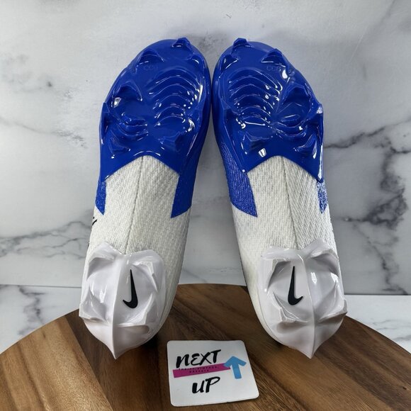 Nike Vapor Edge Speed 360 2 Football Cleats Mens Sz 10.5 Blue White DA5455-400 - Picture 6 of 9